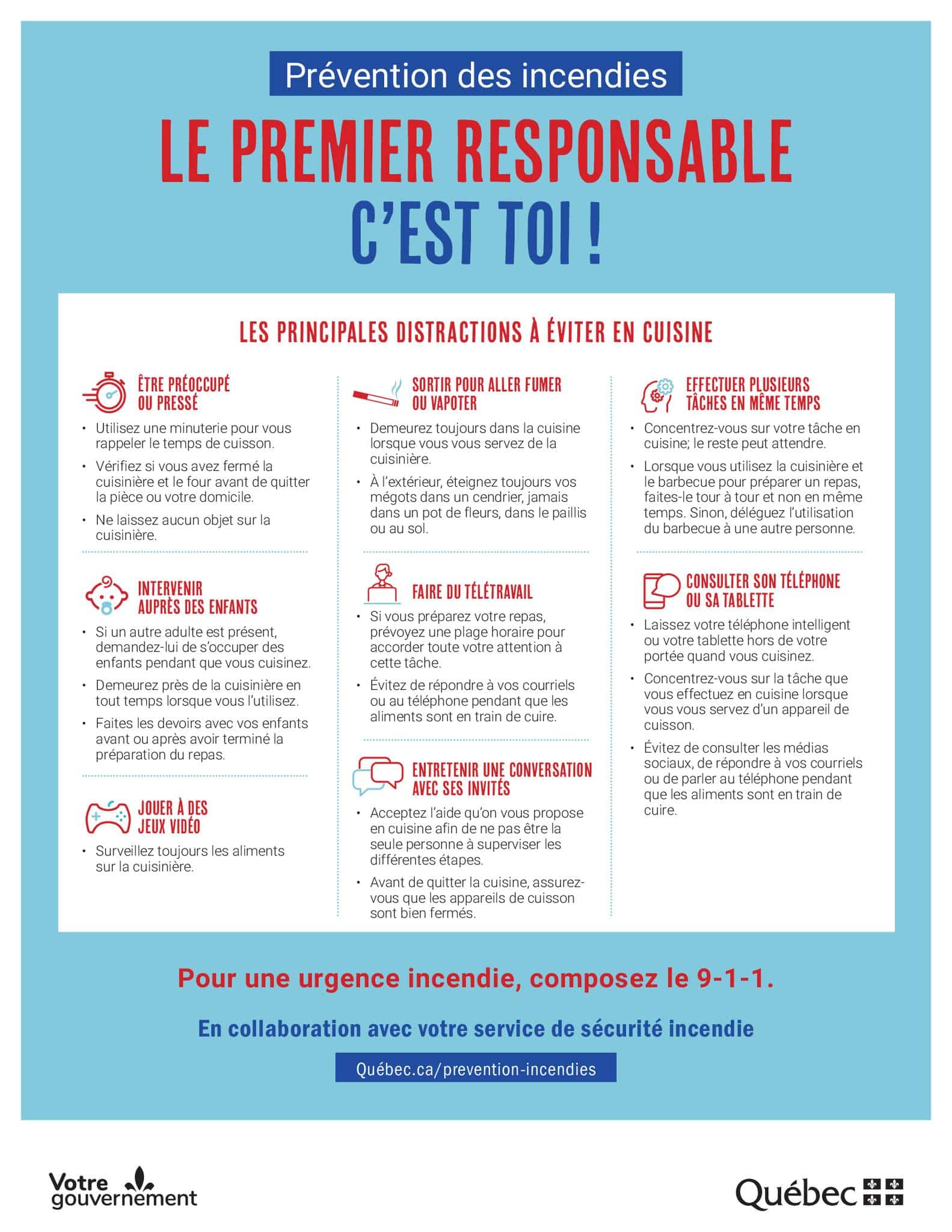 Semaine de la prévention incendie